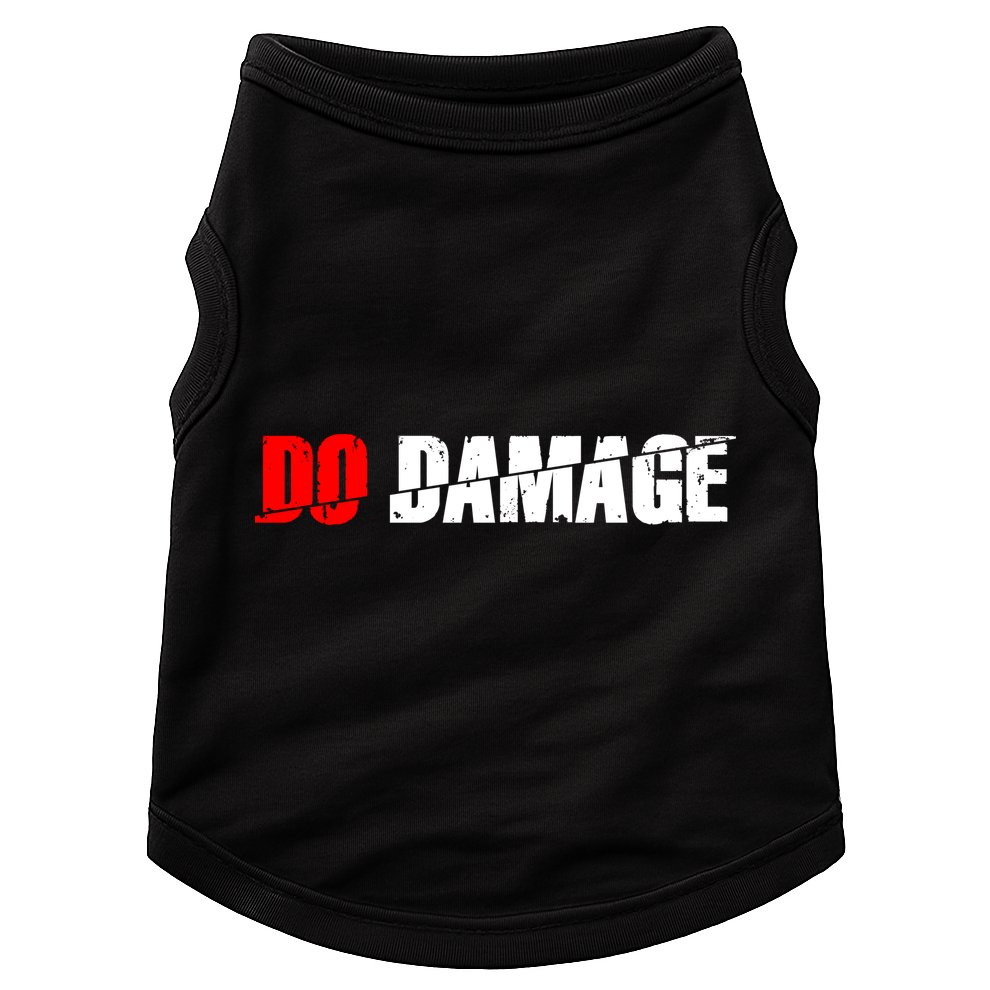Do Damage Baseball Doggie Tank