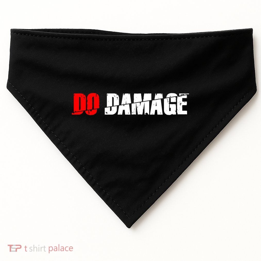 Do Damage Baseball USA-Made Doggie Bandana