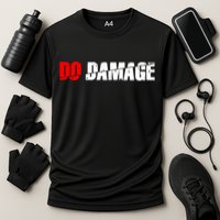 Do Damage Baseball Cooling Performance Crew T-Shirt