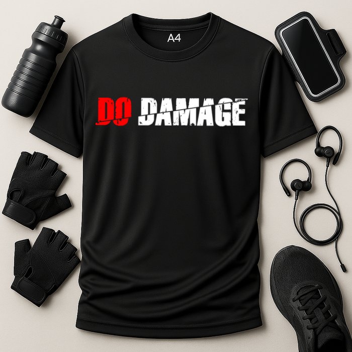 Do Damage Baseball Cooling Performance Crew T-Shirt