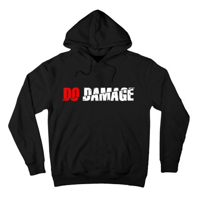 Do Damage Baseball Hoodie