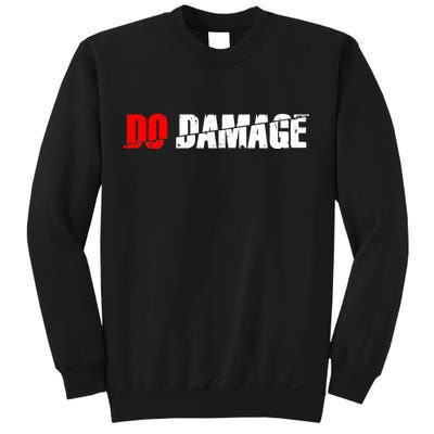 Do Damage Baseball Sweatshirt