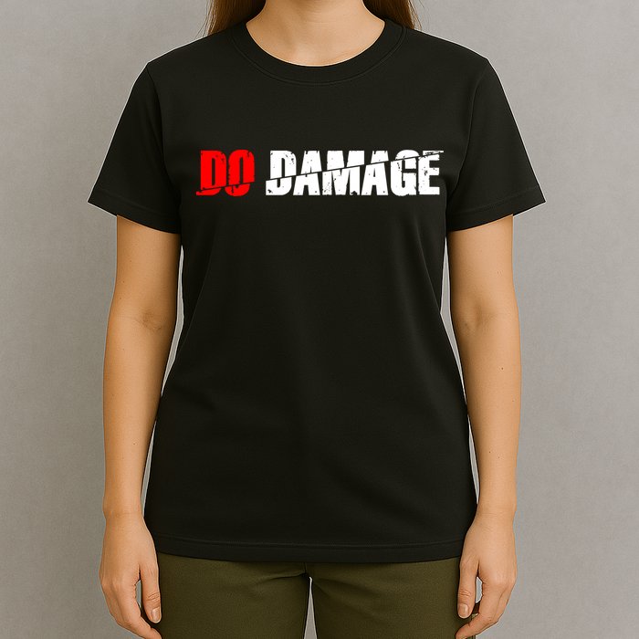 Do Damage Baseball T-Shirt