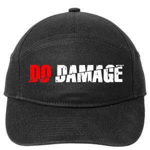 Do Damage Baseball 7-Panel Snapback Hat