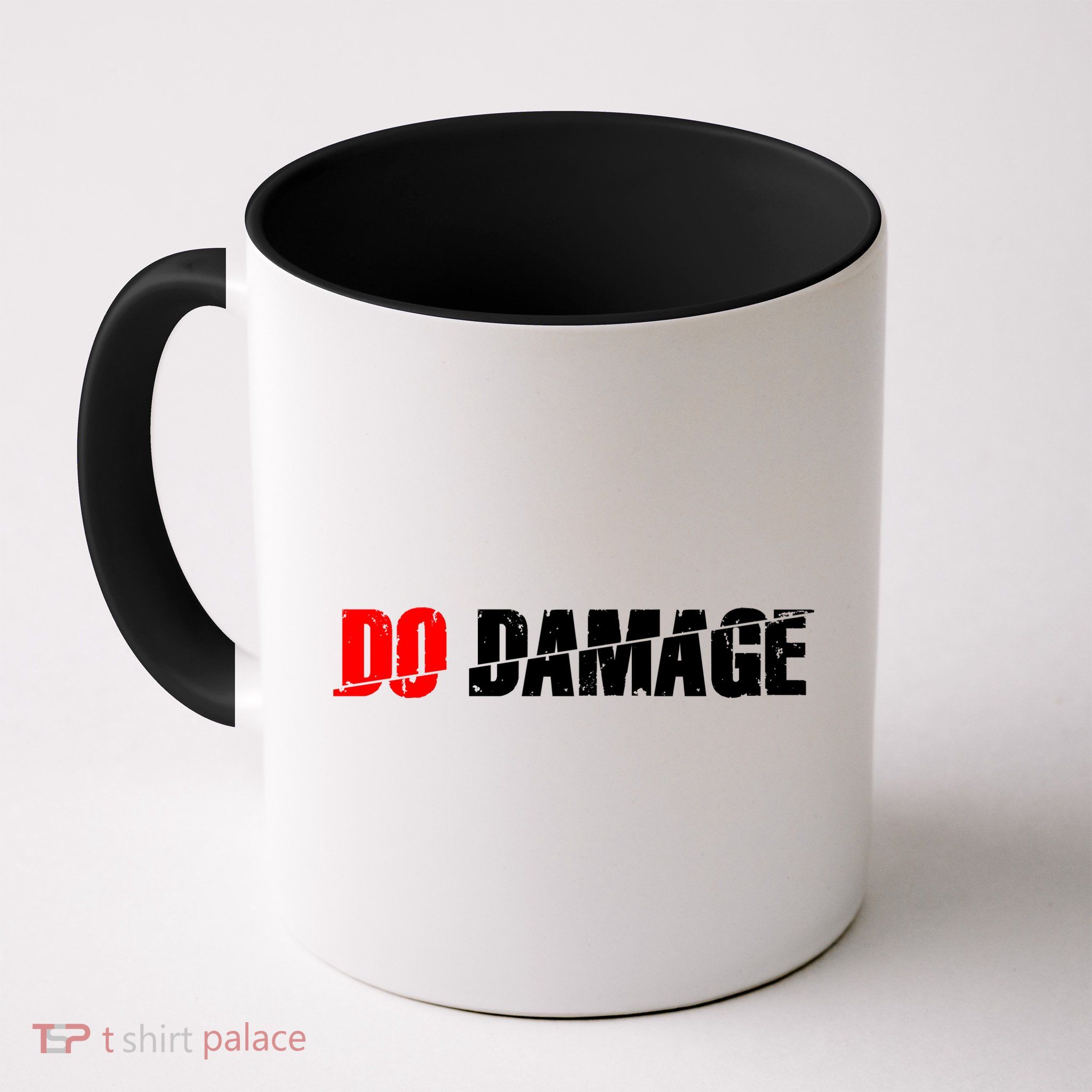 Do Damage Baseball Mug