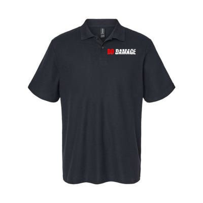 Do Damage Baseball Softstyle Adult Sport Polo