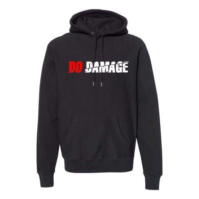 Do Damage Baseball Premium Hoodie