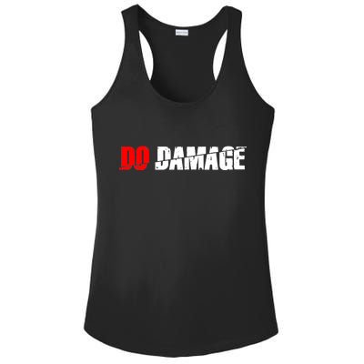 Do Damage Baseball Ladies PosiCharge Competitor Racerback Tank