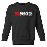 Do Damage Baseball Toddler Sweatshirt