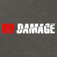 Do Damage Baseball Cotton Canvas Backpack
