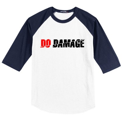 Do Damage Baseball Baseball Sleeve Shirt