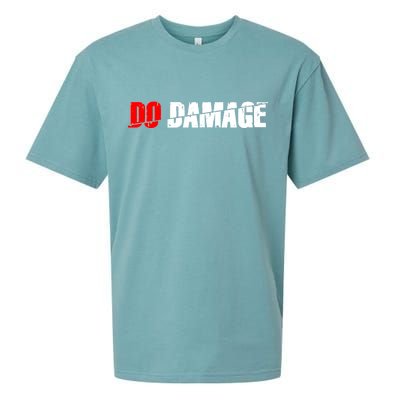 Do Damage Baseball Sueded Cloud Jersey T-Shirt