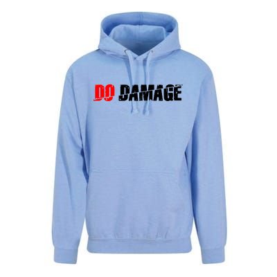 Do Damage Baseball Unisex Surf Hoodie