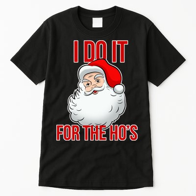 Do It For the Ho's X-mas Santa Tall T-Shirt