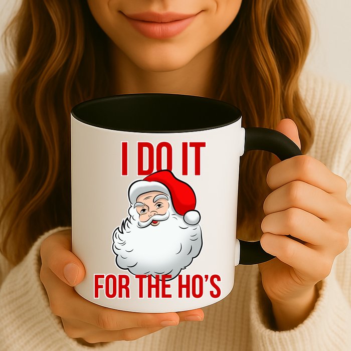 Do It For the Ho's X-mas Santa Mug
