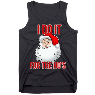 Do It For the Ho's X-mas Santa Tank Top