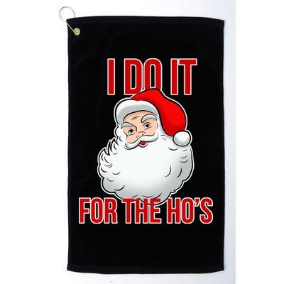 Do It For the Ho's X-mas Santa Golf Towel