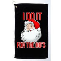 Do It For the Ho's X-mas Santa Golf Towel