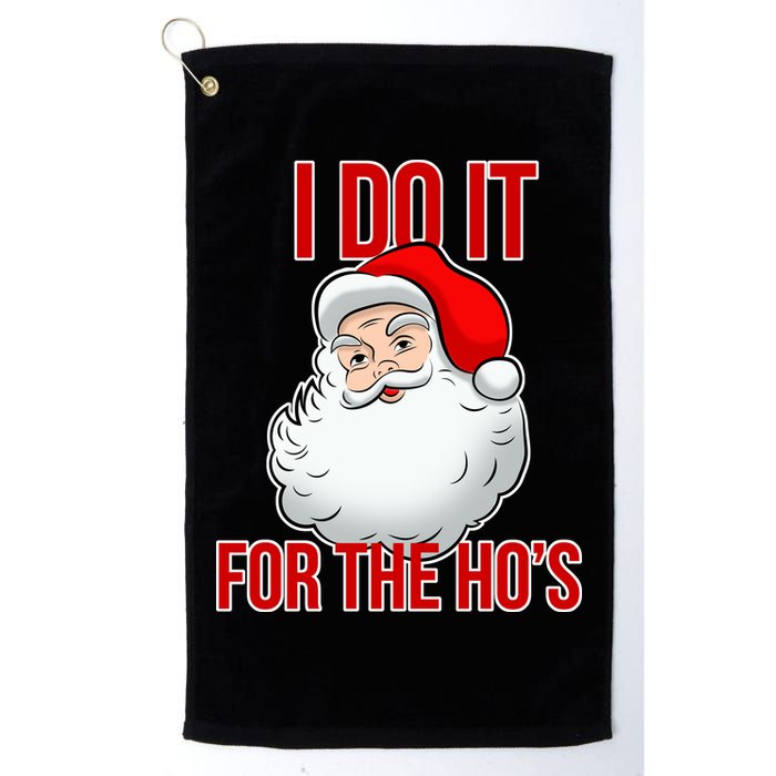 Do It For the Ho's X-mas Santa Golf Towel