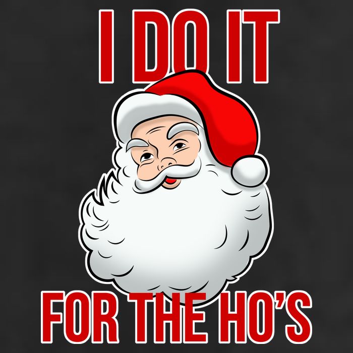 Do It For the Ho's X-mas Santa Golf Towel