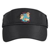 Do It For The Treat Cute Dogs Adult Drive Performance Visor