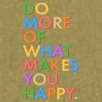 Do More of What Makes You Happy Garment-Dyed Women's Muscle Tee