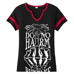 Do No Harm But Take No Shit Ladies Halftime Notch Neck Tee