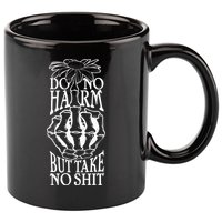 Do No Harm But Take No Shit 11oz C Handle Ceramic Mug
