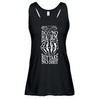 Do No Harm But Take No Shit Ladies Essential Flowy Tank