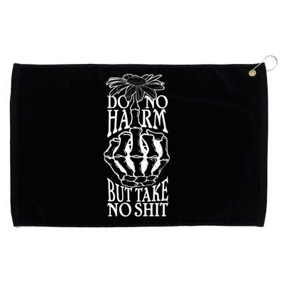 Do No Harm But Take No Shit Grommeted Golf Towel