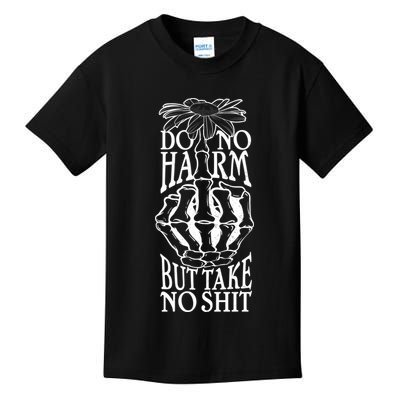 Do No Harm But Take No Shit Kids T-Shirt