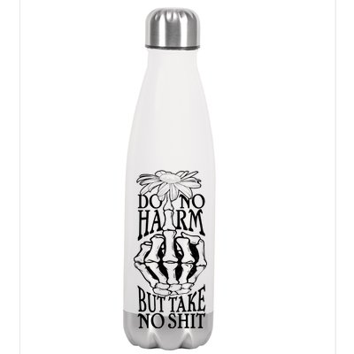 Do No Harm But Take No Shit Stainless Steel Insulated Water Bottle