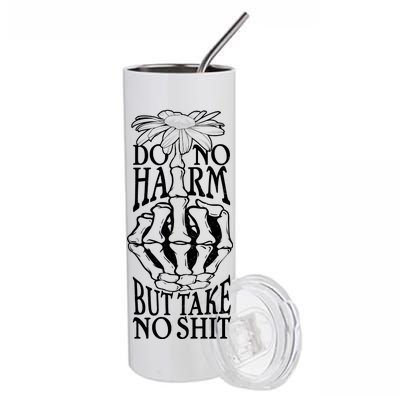 Do No Harm But Take No Shit Stainless Steel Tumbler