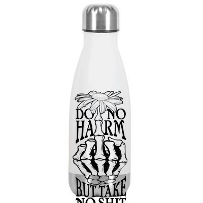 Do No Harm But Take No Shit Stainless Steel Insulated Water Bottle