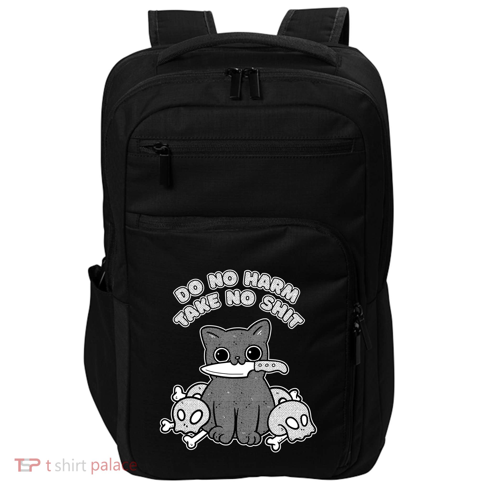 Do No Harm Take No Shit Impact Tech Backpack