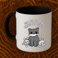 Do No Harm Take No Shit Mug