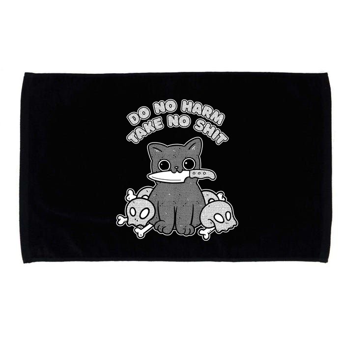 Do No Harm Take No Shit Microfiber Hand Towel