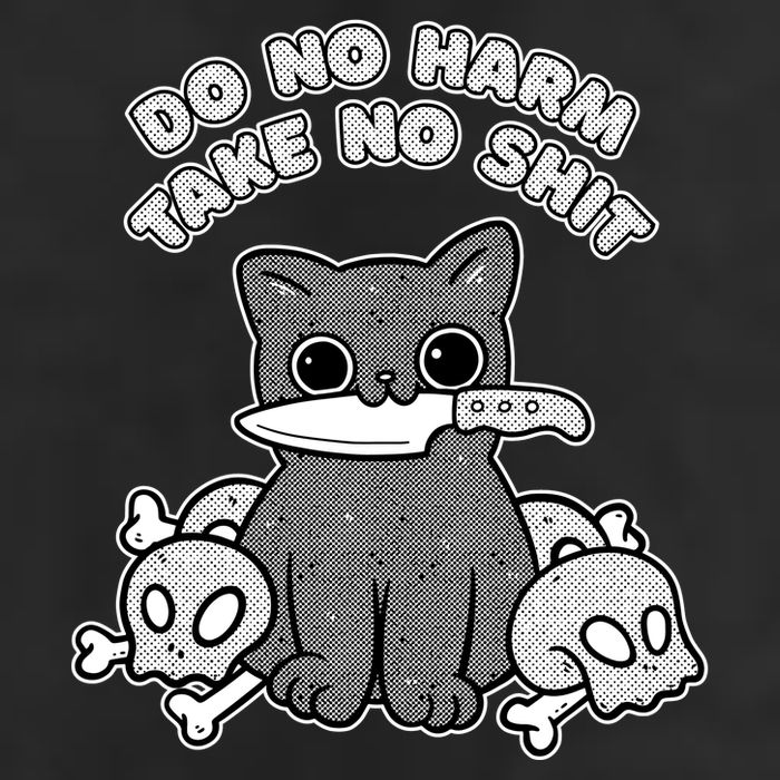 Do No Harm Take No Shit Microfiber Hand Towel