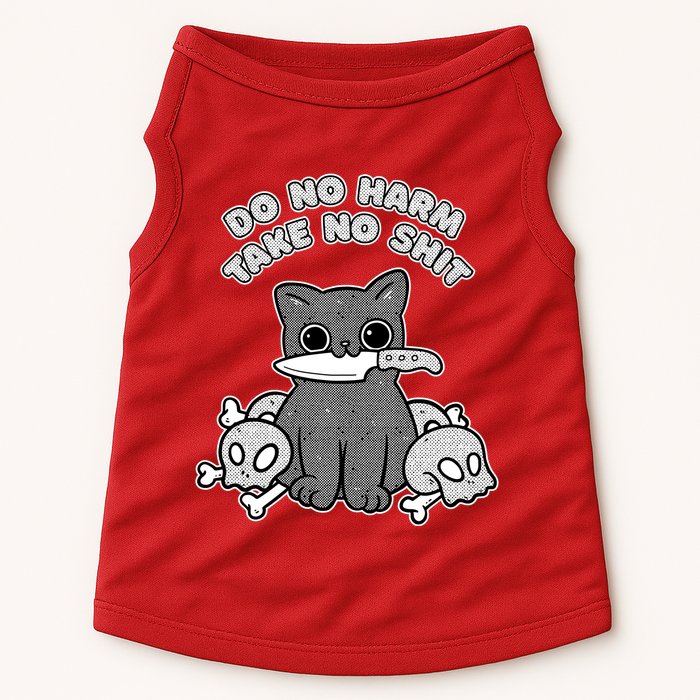 Do No Harm Take No Shit Doggie Tank