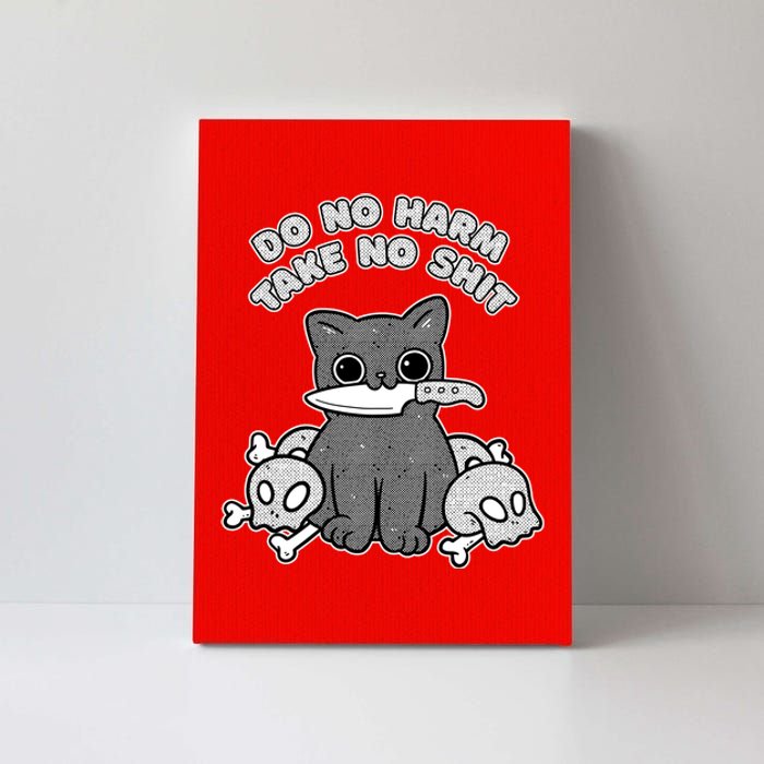 Do No Harm Take No Shit Canvas