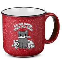 Do No Harm Take No Shit 15oz Campfire Ceramic Mug