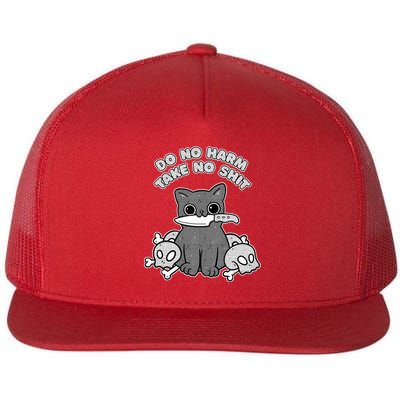 Do No Harm Take No Shit Flatbill Hat