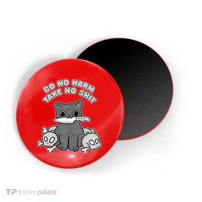 Do No Harm Take No Shit Magnet