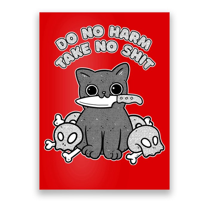 Do No Harm Take No Shit Poster