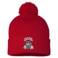Do No Harm Take No Shit Pom Pom 12in Knit Beanie