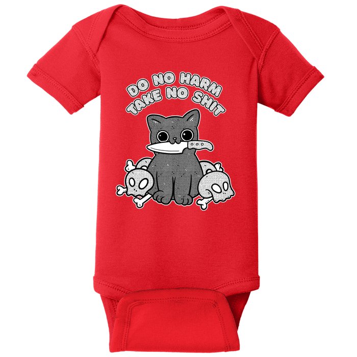 Do No Harm Take No Shit Baby Bodysuit