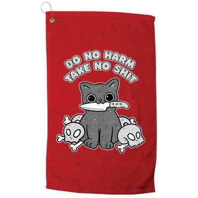 Do No Harm Take No Shit Golf Towel