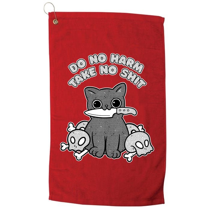 Do No Harm Take No Shit Golf Towel