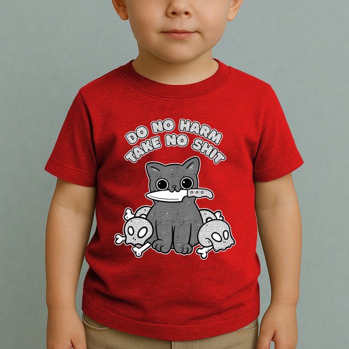 Do No Harm Take No Shit Toddler T-Shirt
