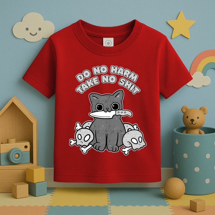 Do No Harm Take No Shit Toddler T-Shirt